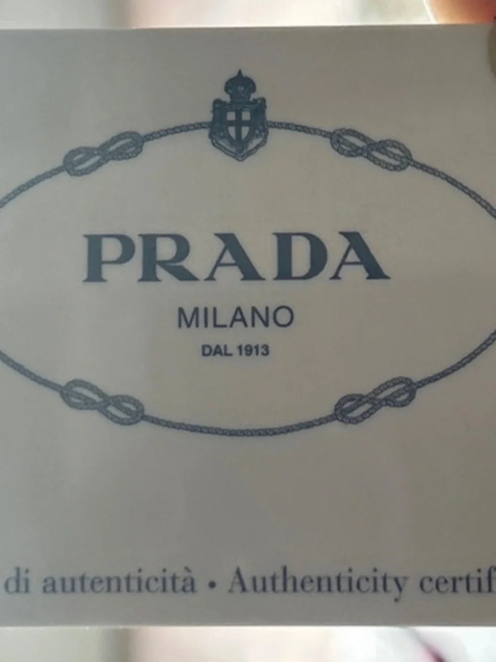 Vintage Prada Royal Calf Leather Pochette Clutch Bag